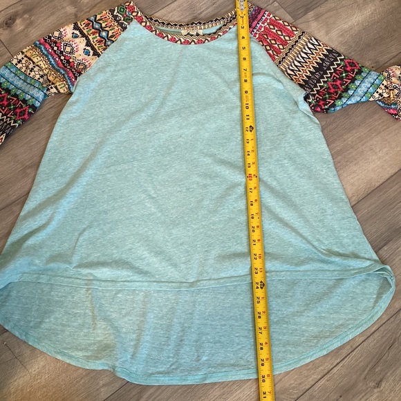 Umgee 3/4 Sleeve Tunic Top - Picture 8 of 8